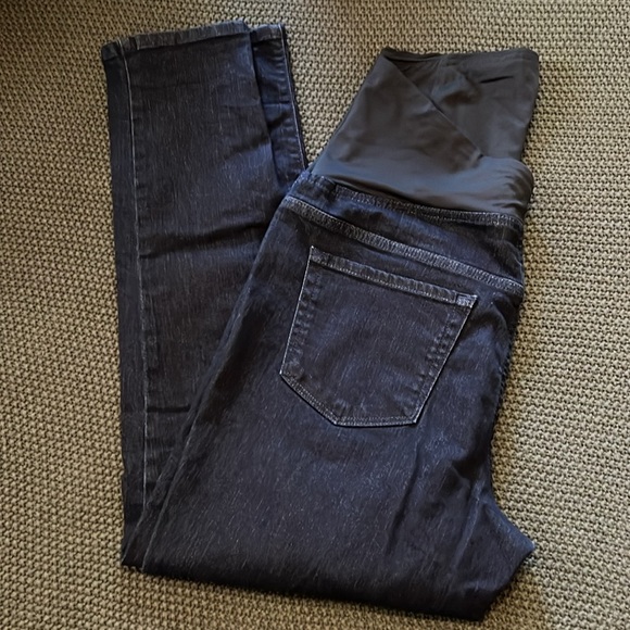 Isabel Maternity Dark Wash Pull On Jeggings - Picture 5 of 7